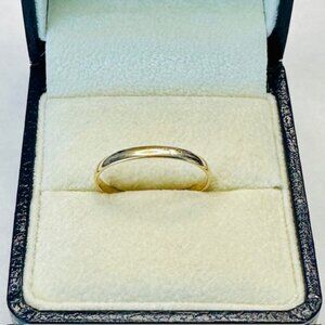 Vintage 10k Gold Band Ring Size 7.5